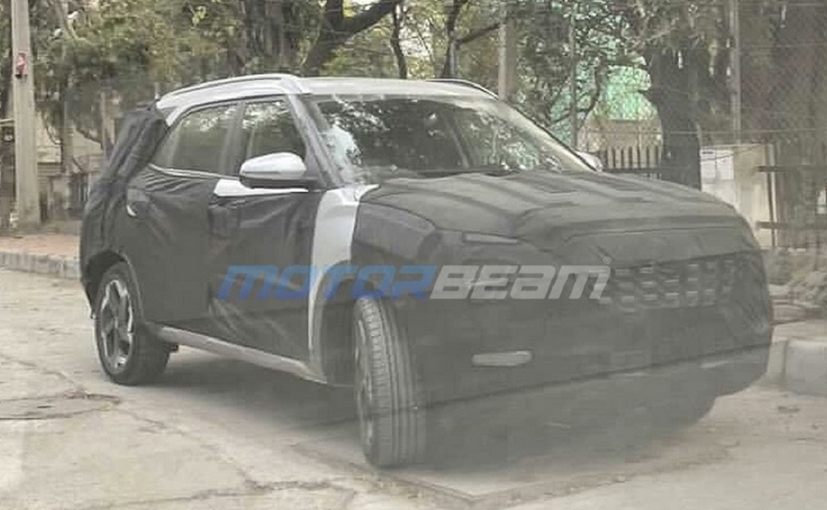 Upcoming Hyundai Creta Based 7 Seater SUV Spotted In India Again