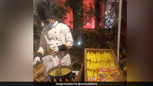 Twitter User's Photo Of 'Maggi Counter' At Cousin's Wedding Goes Viral