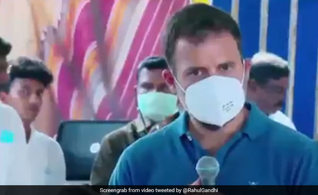 "Good Relationship With DMK": Rahul Gandhi On Reports Of Rift With Ally In Puducherry