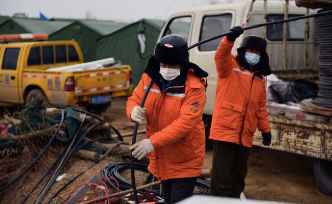 21 Miners Trapped For Nearly 2 Weeks In China, Rescuers Race Against Time
