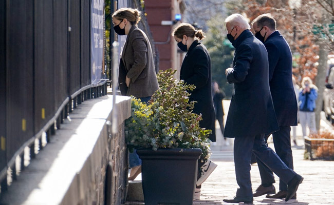 Church And Bagels To Go: Joe Biden's First White House Sunday
