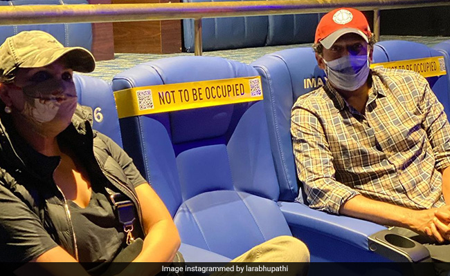 "Back Where We Belong": Lara Dutta And Mahesh Bhupathi Went To The Movies