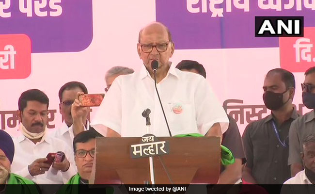 "Governor Has Time To Meet Kangana Ranaut But Not Farmers": Sharad Pawar