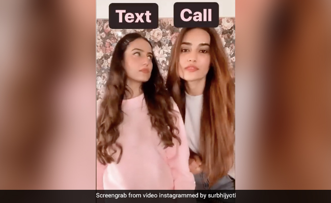 Qubool Hai 2: 'कुबूल है 2' एक्ट्रेस सुरभि ज्योति ने अपनी दोस्त सृष्टि रोड के साथ खेला यह फनी गेम, देखें Video