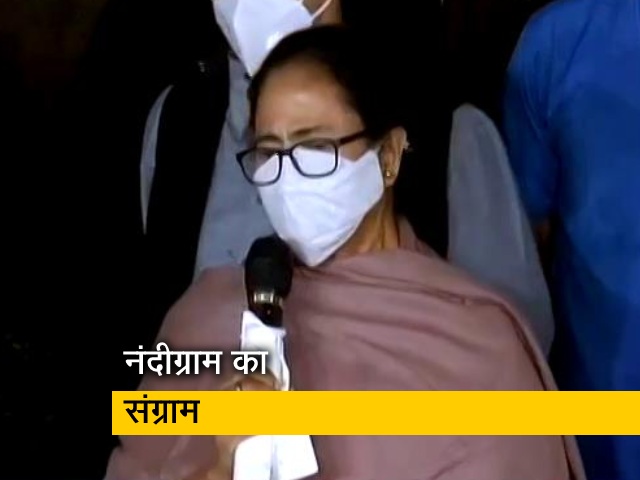 पश्चिम बंगाल: नंदीग्राम में ममता बनर्जी की रैली, कुछ दिनों पहले BJP ने की थी बड़ी सभा