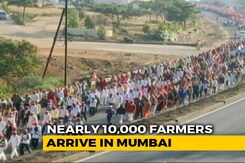 Massive Farmers' Rally At Mumbai's Azad Maidan Today Massive Farmers' Rally At Mumbai's Azad Maidan Today