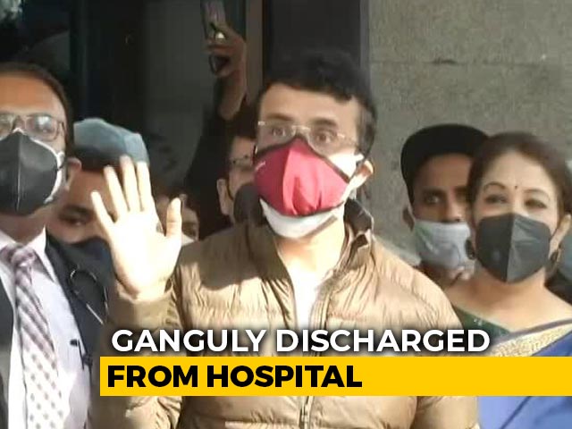Sourav Ganguly Discharged From Hospital After Angioplasty