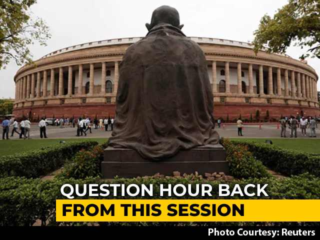 Question Hour To Make A Return In Budget Session Of Parliament