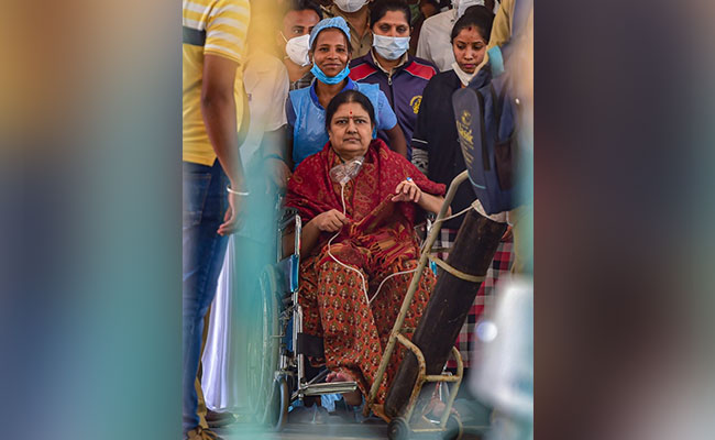 चार वर्ष की जेल की सजा पूरी करने के बाद रिहा हुईं वी के शशिकला