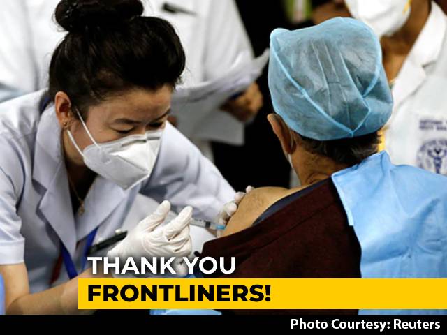 "Humbled And Proud": Frontline Workers On Getting First Covid Vaccines