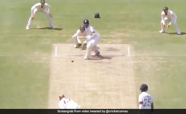 Ind Vs Aus: अजिंक्य रहाणे ने आगे बढ़कर मारा जबरदस्त छक्का, देखते रह गए नाथन लायन - देखें Video