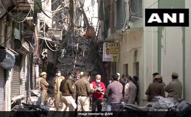 4-Storey Building Collapses In Delhi, None Hurt