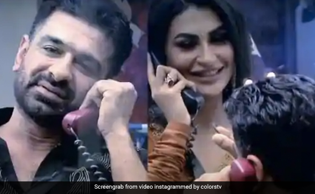 Bigg Boss 14: एजाज खान से मिलने पहुंचीं पवित्रा पुनिया, दोनों का रोमांटिक Video हुआ वायरल