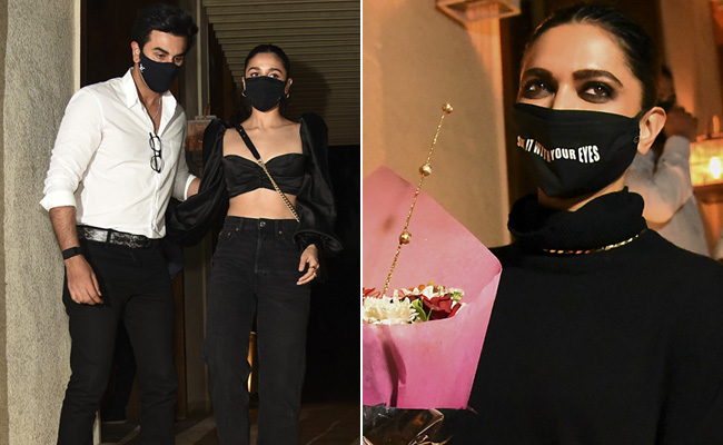 Alia Bhatt And Deepika Padukone Get Their Glam On In Fabulous Black Looks
