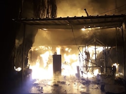 Major Fire Breaks Out At Harley Davidson Showroom In Delhi, 4 Rescued Major Fire Breaks Out At Harley Davidson Showroom In Delhi, 4 Rescued