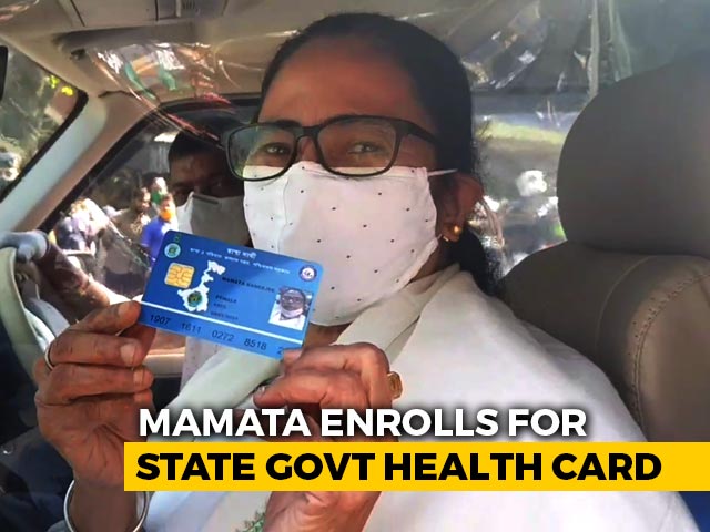 "I Am A Commoner": Mamata Banerjee Queues Up For State Health Card