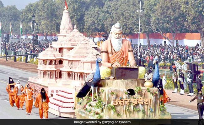 गणतंत्र दिवस की परेड में UP की राममंदिर झांकी ने पहला स्थान पाकर मारी बाजी, राजनाथ सिंह देंगे अवार्ड