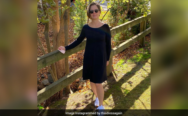 महिला ने 100 दिनों तक लगातार पहनी एक ही ब्लैक ड्रेस, वजह जानकर हो जाएंगे हैरान