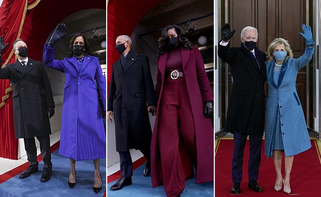 Power Dressing: Jill Biden, Kamala Harris, Michelle Obama On Inauguration Day