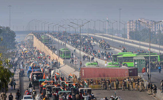 Farmers' Protest Caused "Great Inconvenience" To Delhi Residents: Centre