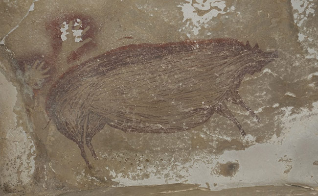World's Oldest Known Cave Painting Found, Was Made 45,500 Years Ago