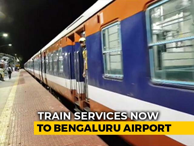 New Train Service To Bengaluru Airport Provides Cheap Travel Option