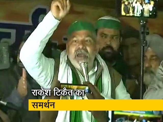 राकेश टिकैत के समर्थन में हरियाणा के किसान