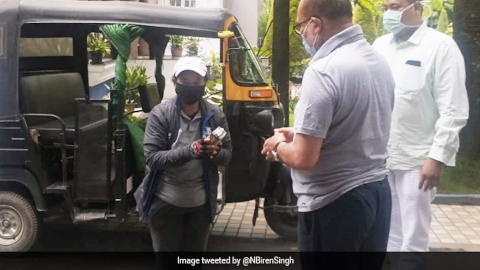Driver Chinna Reddy A Covid-19 Trip That Turned Manipur's First Female Autorickshaw Driver ...