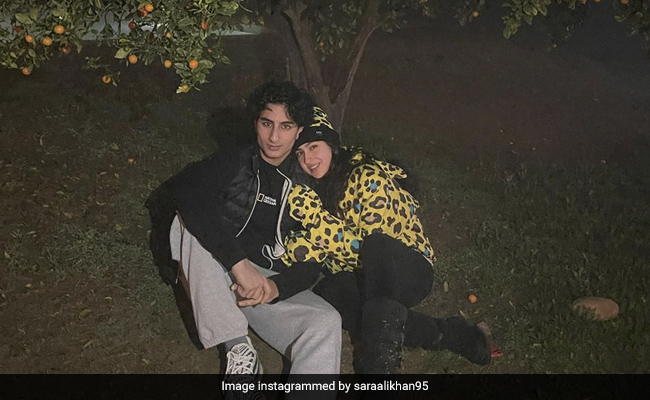 How Cute Is Sara Ali Khan's Pic With Brother Ibrahim? Very
