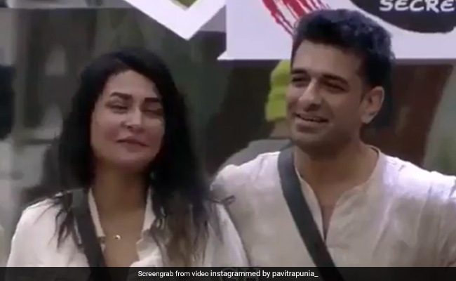 <I>Bigg Boss 14</I>: "I Love Her," Says Eijaz Khan About Pavitra Punia