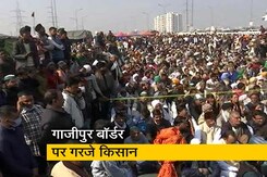 गाजीपुर बॉर्डर पर राकेश टिकैत के समर्थन में उमड़ा हुजूम, जिलों में महापंचायत गाजीपुर बॉर्डर पर राकेश टिकैत के समर्थन में उमड़ा हुजूम, जिलों में महापंचायत