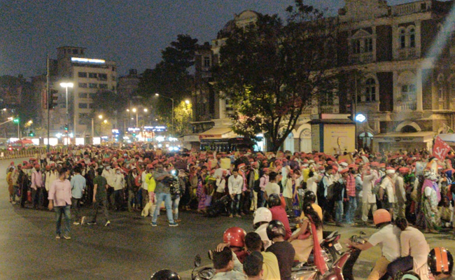 Farmers From Maharashtra's 21 Districts Reach Mumbai To Protest Farm Laws