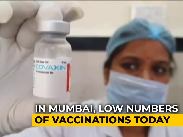 In Mumbai, Low Turnout For Vaccination On Tuesday