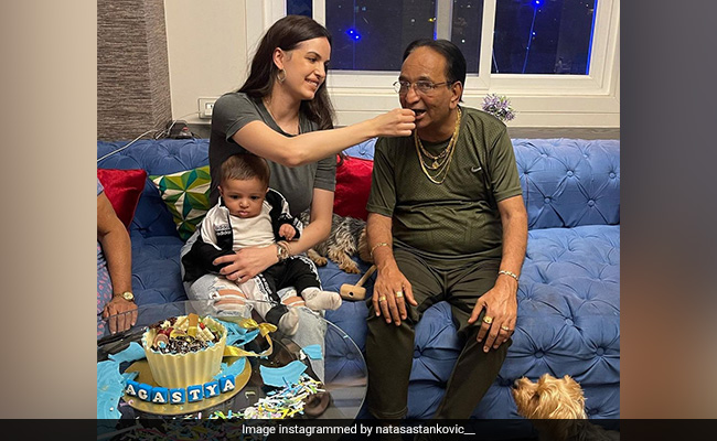 "Fly High Our Angel": Natasa Stankovic Shares Memories With Hardik Pandya's Father