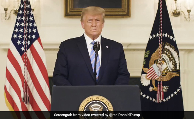 In Video, Trump Talks Of "Healing, Reconciliation" After Capitol Siege