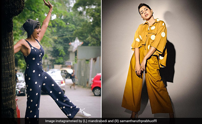 Samantha Ruth Prabhu, Mandira Bedi Bring Polka Dots Back In Vogue
