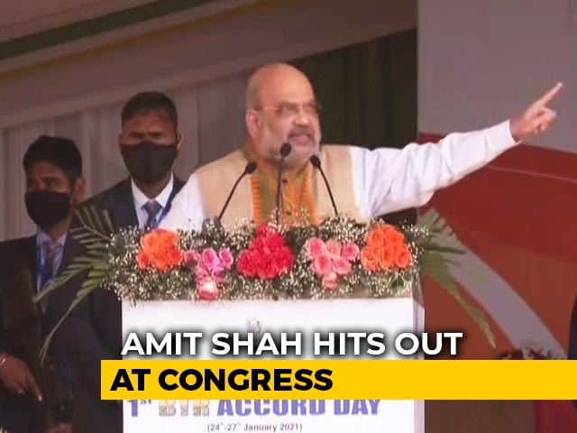 Amit Shah Promises "Infiltrator-Free", "Flood-Free" Assam, Skips CAA