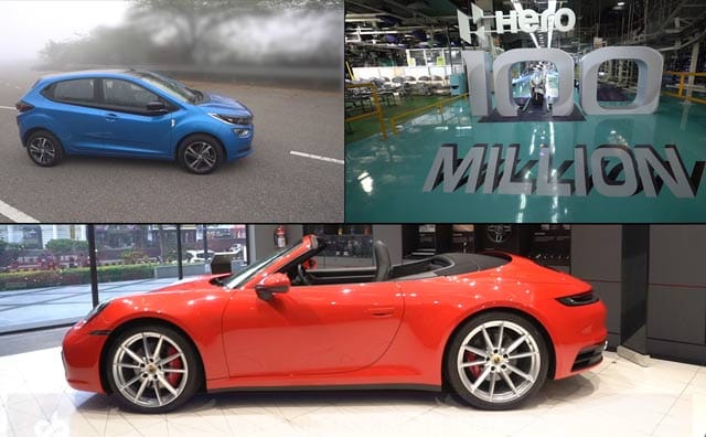 Hero 100 Million, Tata Altroz iTurbo, Porsche Studio