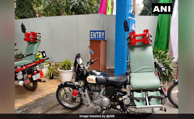 Bike Ambulance "Rakshita" To Help Security Personnel During Emergencies