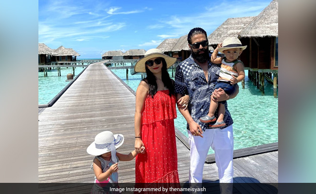 More Pics From Yash And Radhika Pandit's Maldives Album