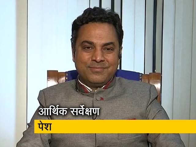 संसद में आर्थिक सर्वेक्षण पेश, विपक्ष ने राष्ट्रपति के अभिभाषण का किया बहिष्कार