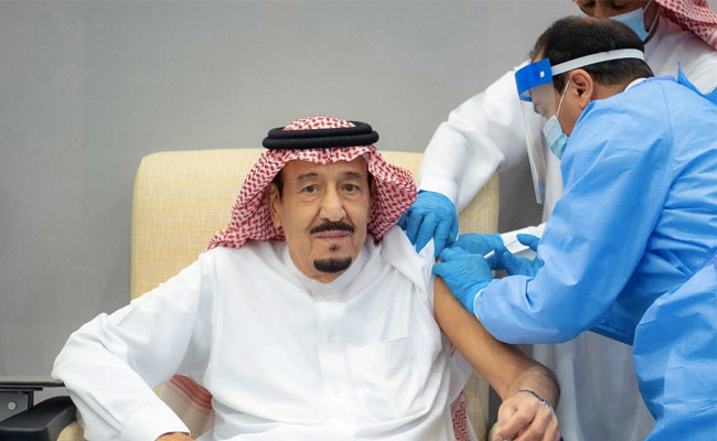 Saudi Arabia's King Salman Gets Coronavirus Vaccine Dose