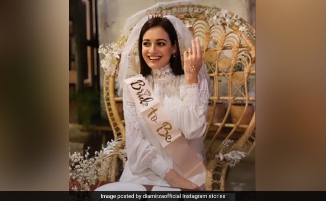 Viral: Pics From Dia Mirza's Bridal Shower Are Sugar, Spice And Everything Nice