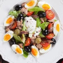 एग टोमैटो सैलेड Recipe