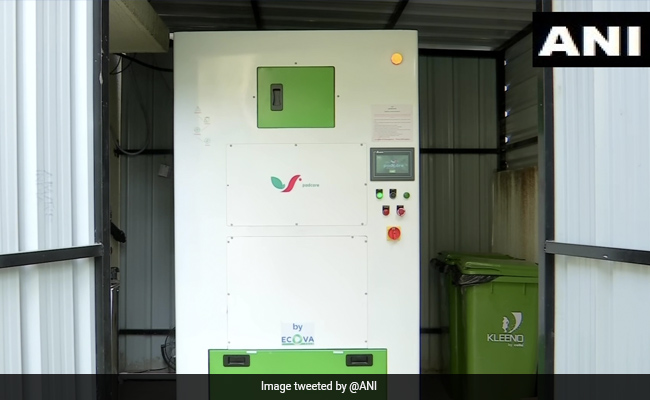 Pune Man Invents Machine To Ensure Safe Disposal Of Sanitary Napkins