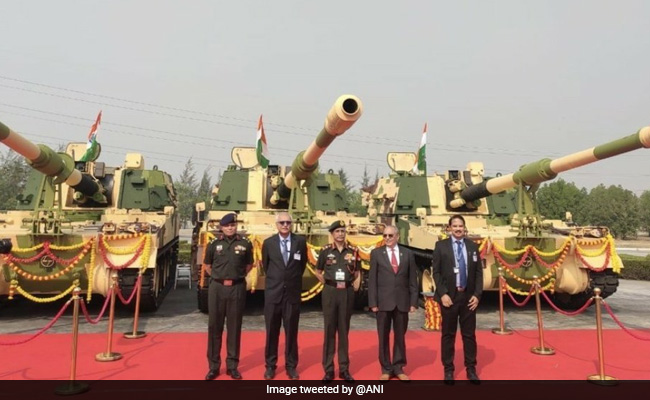 Army Chief MM Naravane Flags Off 100th 'Made In India' K-9 Vajra Howitzer