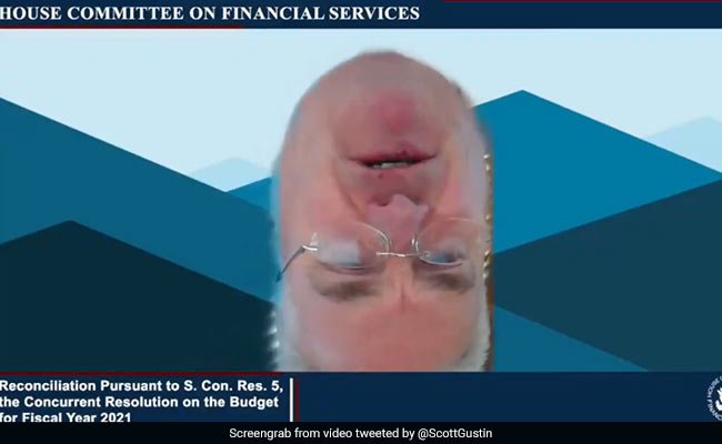 "You're Upside Down, Tom": Congressman's Zoom Blunder Has Viewers In Splits