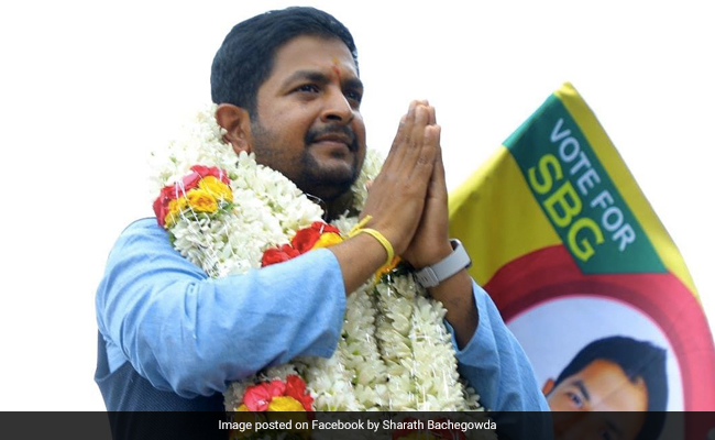 Independent Karnataka MLA Sharath Bachegowda, Son Of BJP MP, To Join Congress