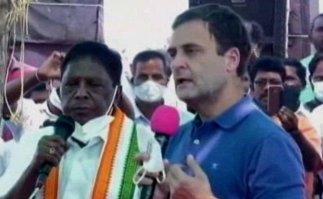 Watch: Lost In Translation, Puducherry Woman's Complaint To Rahul Gandhi