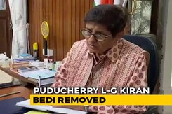 Kiran Bedi Removed As Puducherry Lt Governor Kiran Bedi Removed As Puducherry Lt Governor